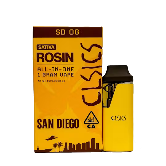 SD OG - LIMITED EDITION 1G LIVE ROSIN AIO (S)