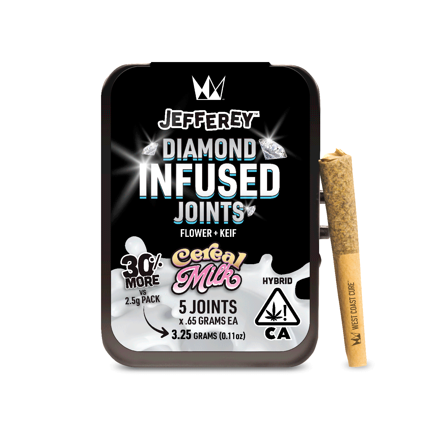 CEREAL MILK 0.65G JEFFERY INFUSED PRE ROLL PACK (5 PK)