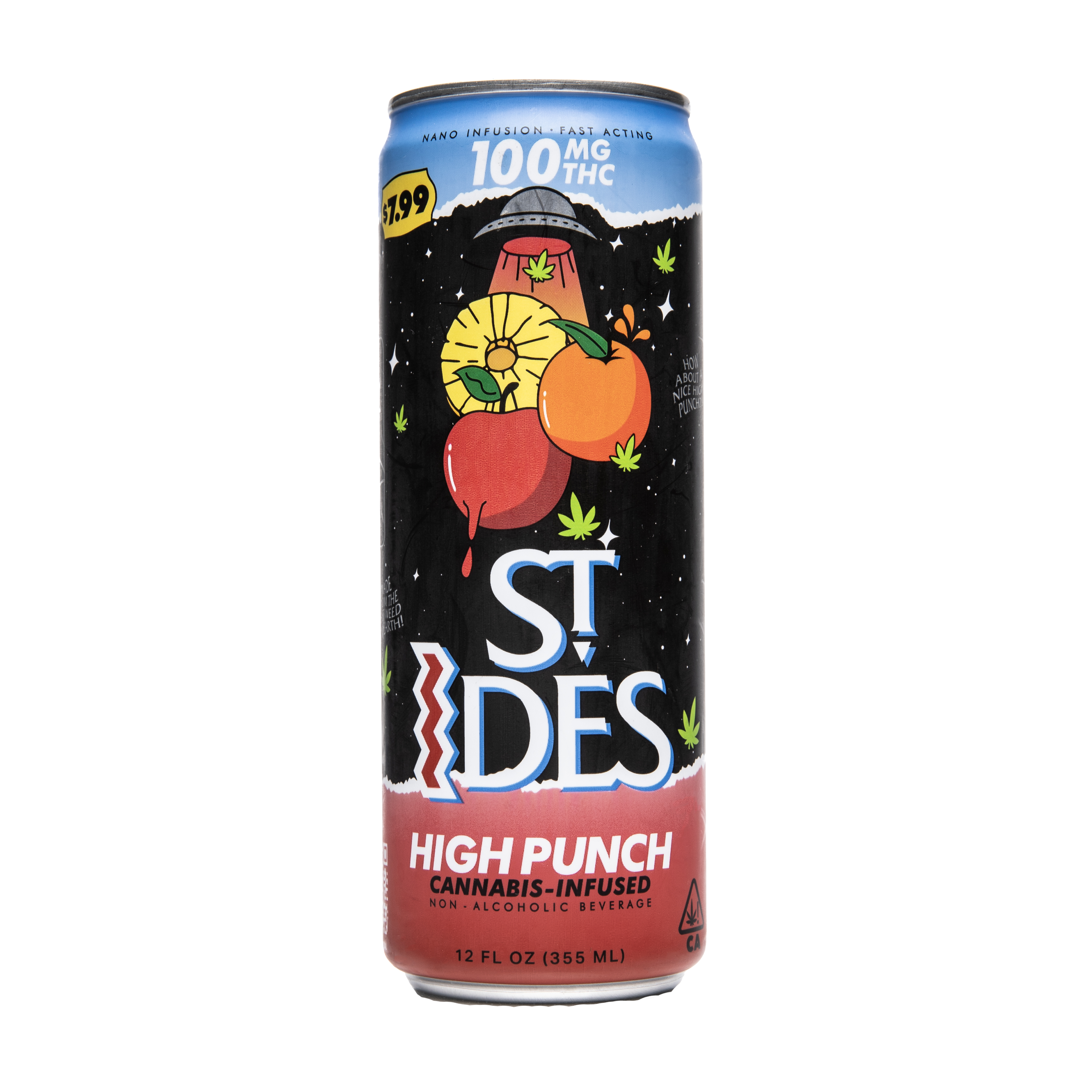 HIGH PUNCH FRUIT PUNCH 100MG (12 OZ)