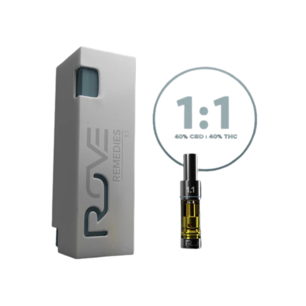 CBD CARTRIDGE 1:1 STRAWNANA 1G