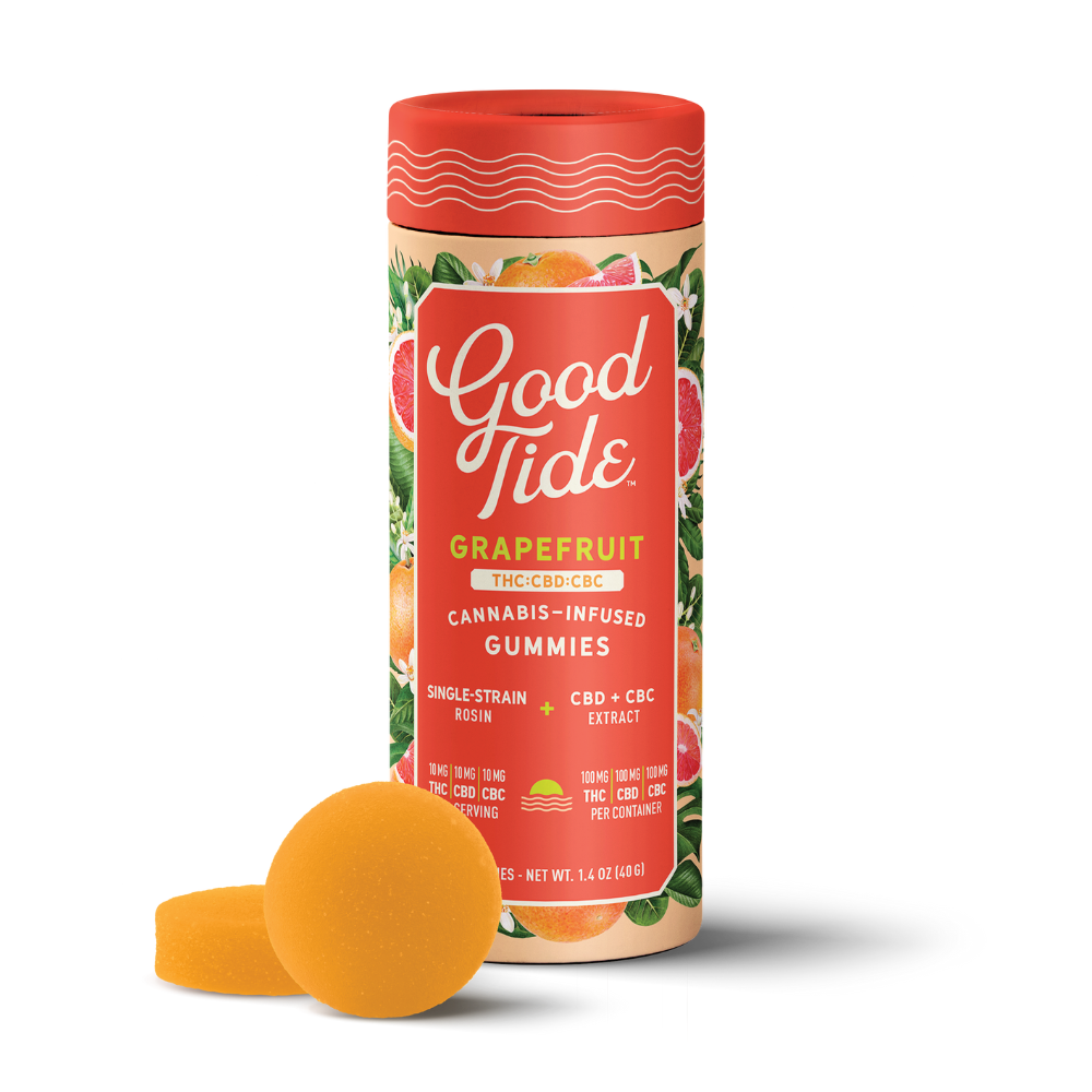 1:1:1 THC:CBD:CBC GRAPEFRUIT ROSIN GUMMIES