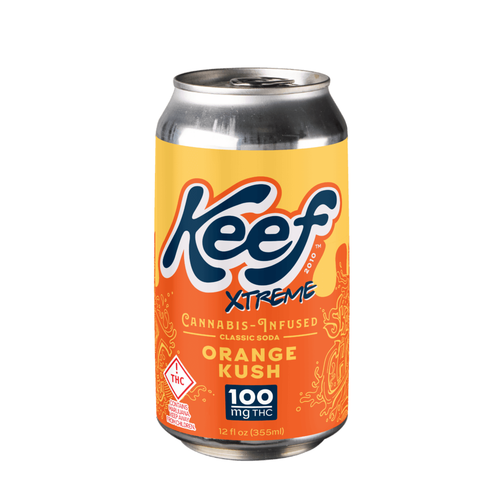 ORANGE KUSH XTREME SODA 100MG (12 OZ)