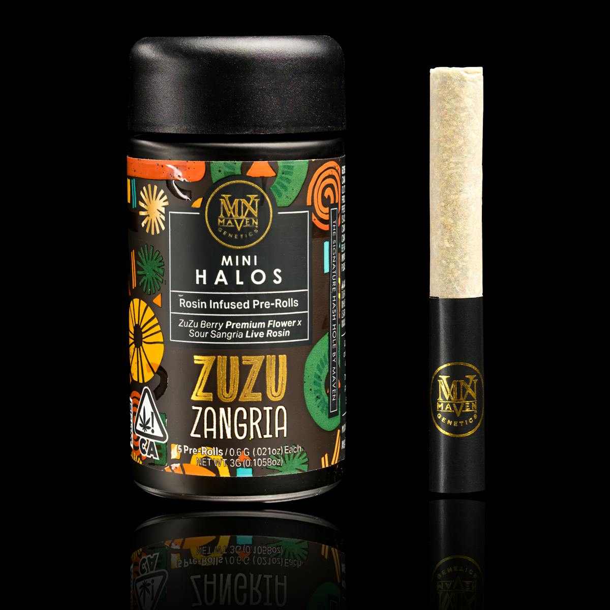 Zuzu Zangria - Mini Halos - 3g - 3 g