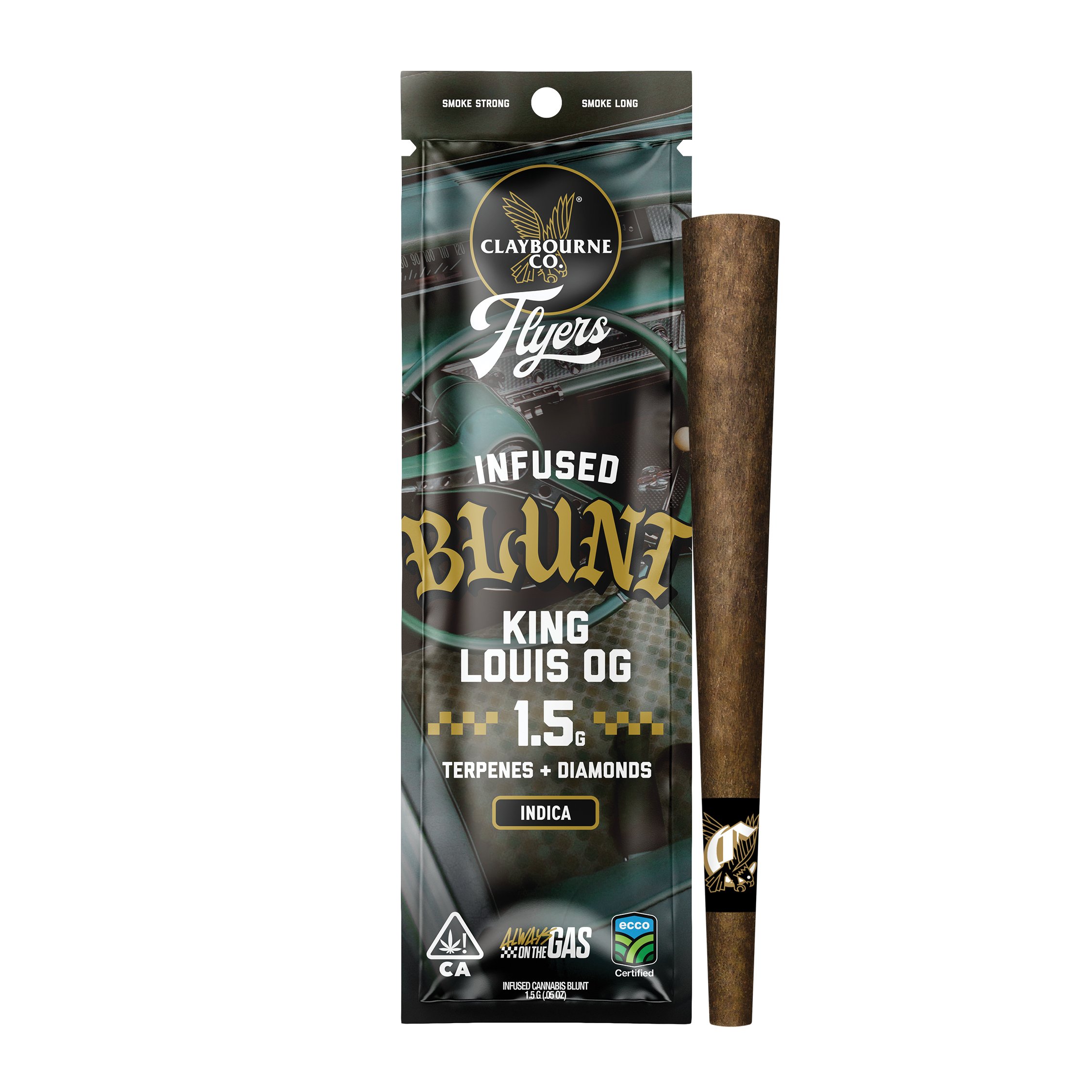 Flyers Infused Blunt 1.5g  King Louis OG - 1.5 g