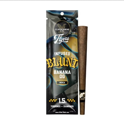 Flyers Infused Blunt 1.5g - Banana OG - 1.5 g