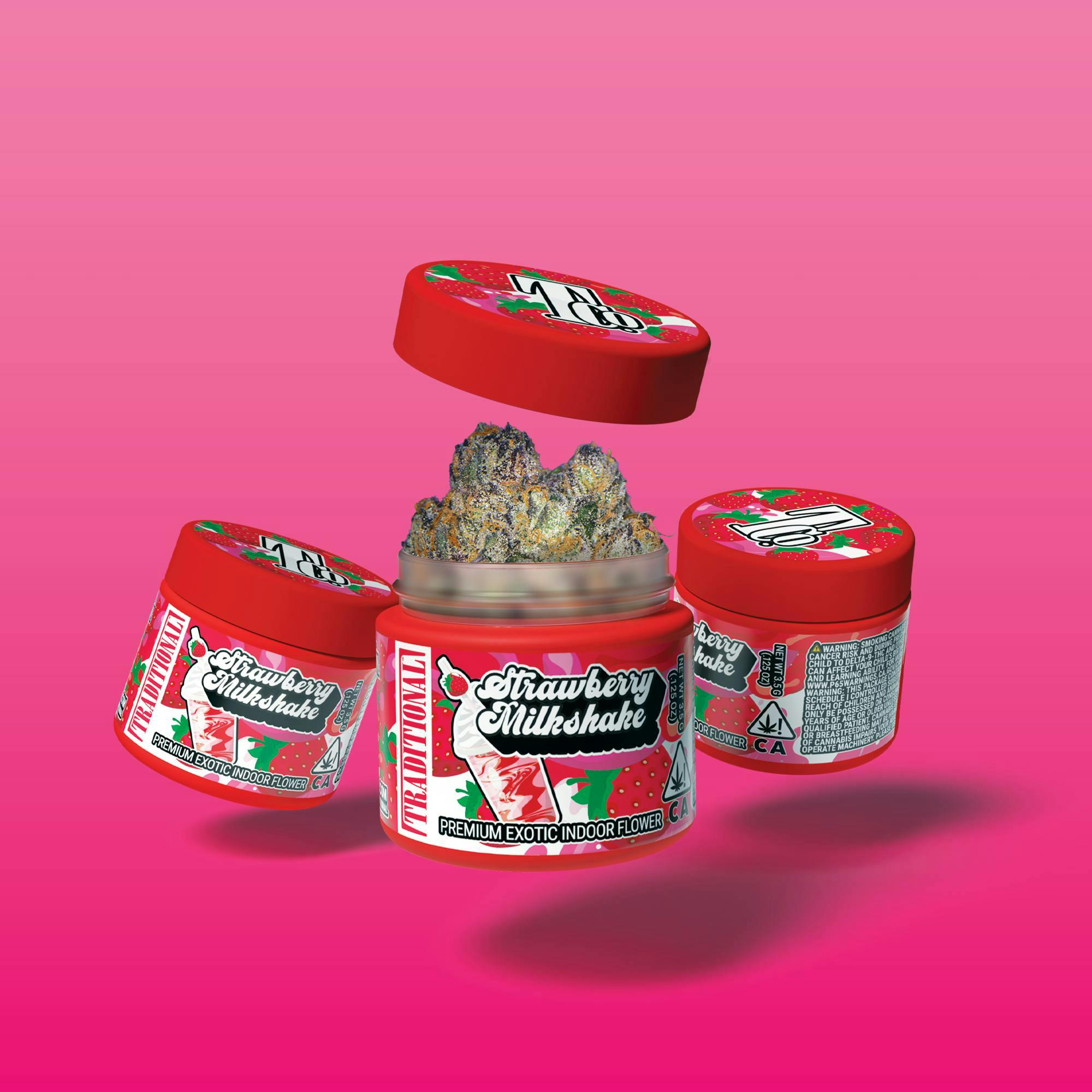 STRAWBERRY MILKSHAKE 3.5G - 3.5 g