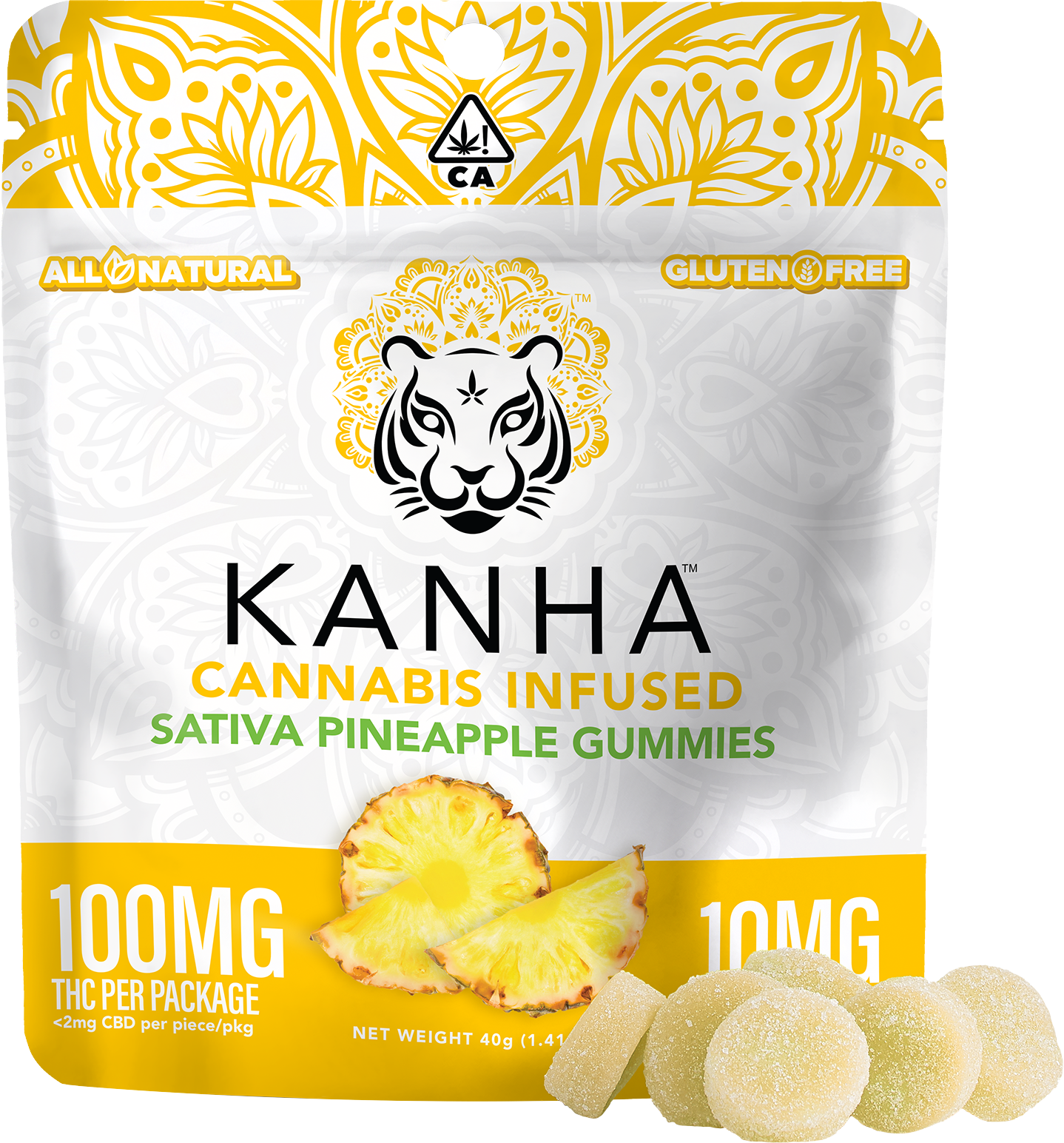 SATIVA PINEAPPLE GUMMIES