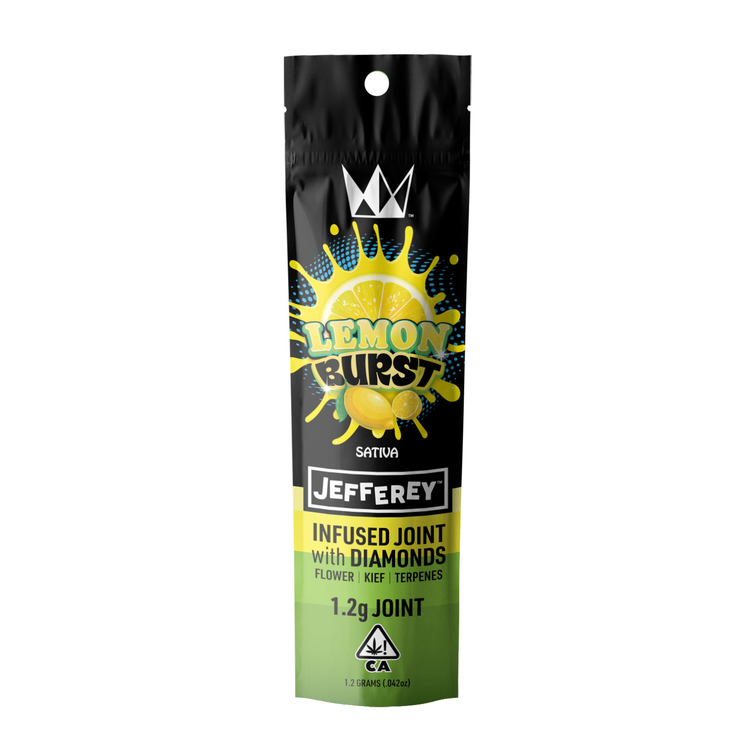 LEMON BURST 1.2G JEFFEREY INFUSED PRE ROLL