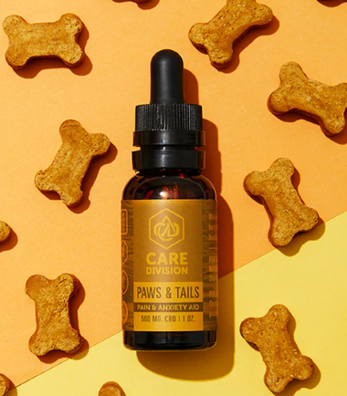 CARE DIVISION | PAWS & TAILS PET TINCTURE | 500MG CBD