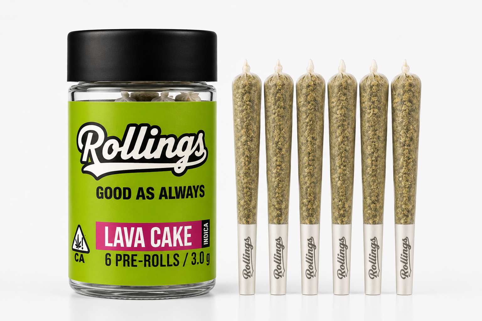 ROLLINGS: LAVA CAKE - 3 g - 6 Pack