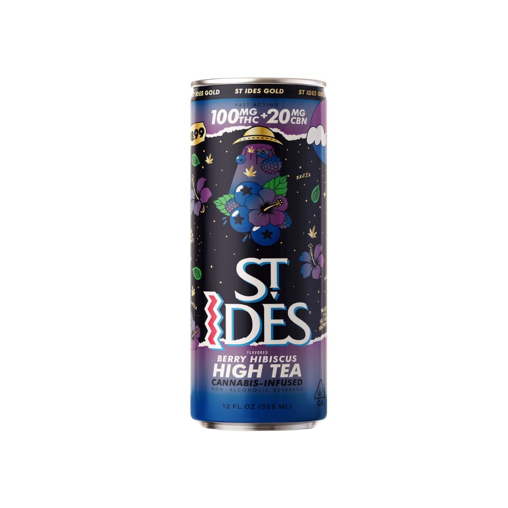 ST IDES: NIGHTTIME BERRY HIBISCUS CBN 100MG HIGH PUNCH - 100 mg