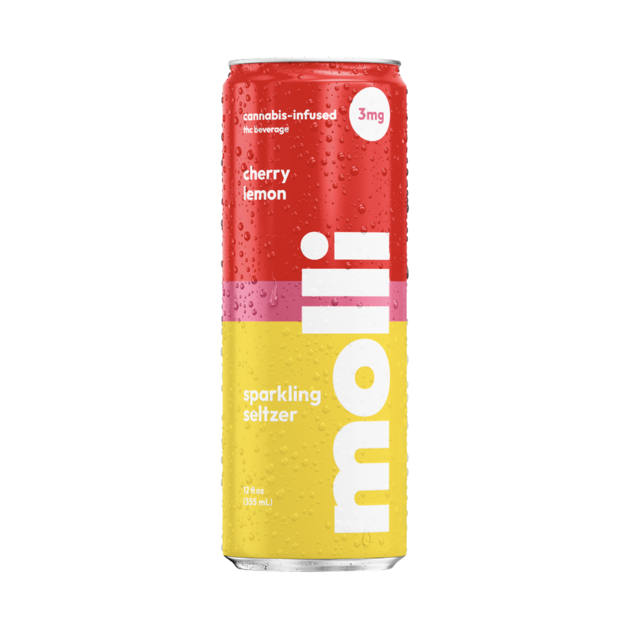 MOLLI: CHERRY LEMON FRUIT SELTZER - 3 mg