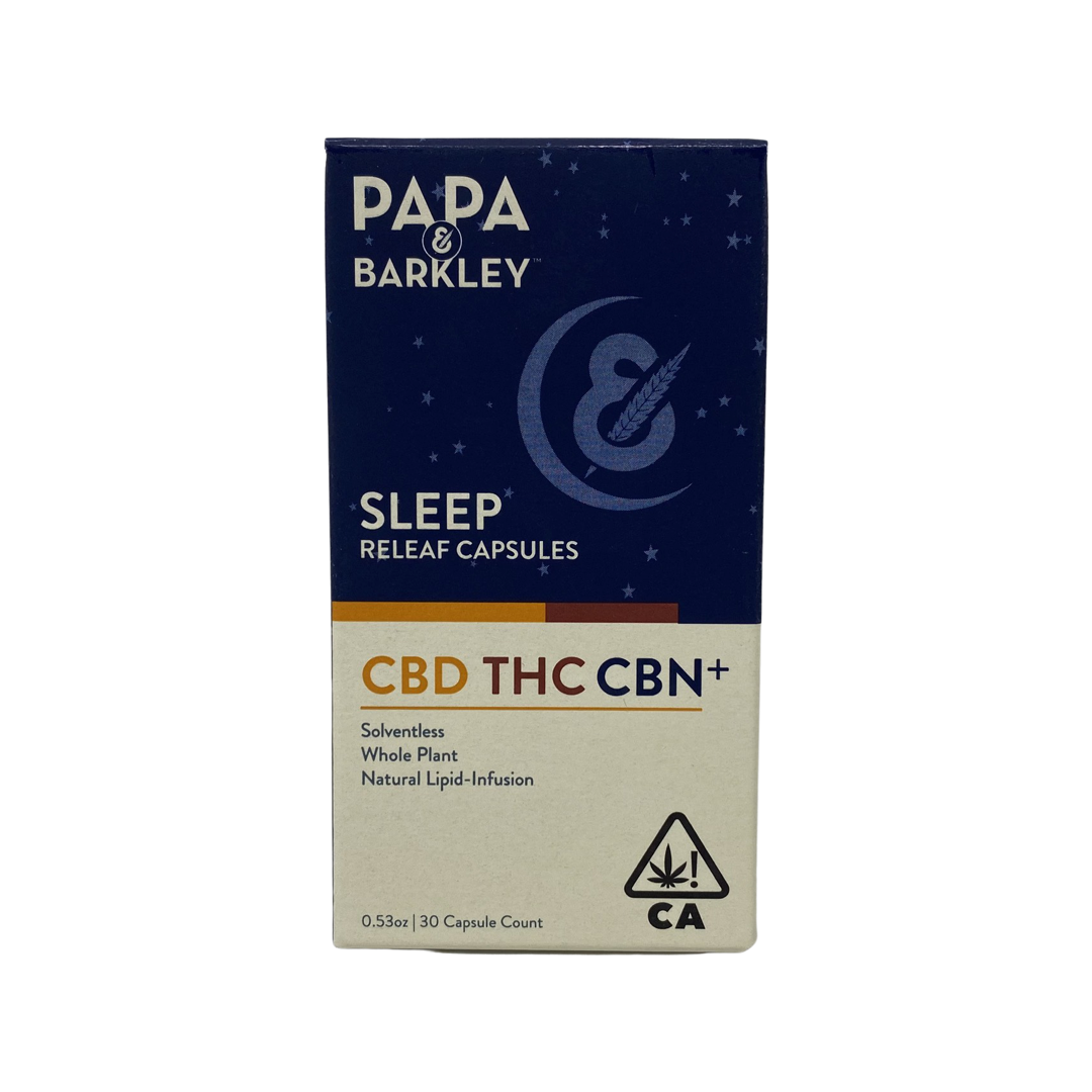 PAPA & BARKLEY: SLEEP RELEAF CBN CAPSULES 30PK