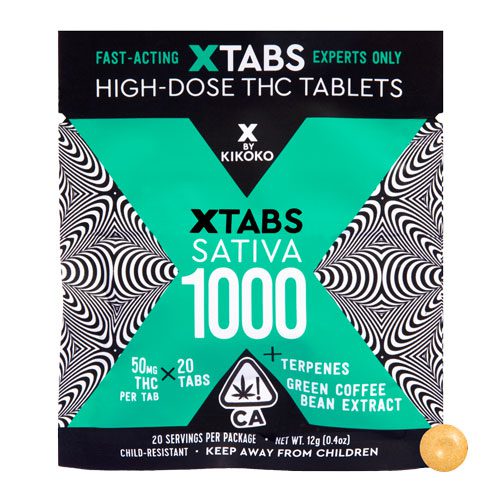 KIKOKO: SATIVA 1000MG XTABS 20PK