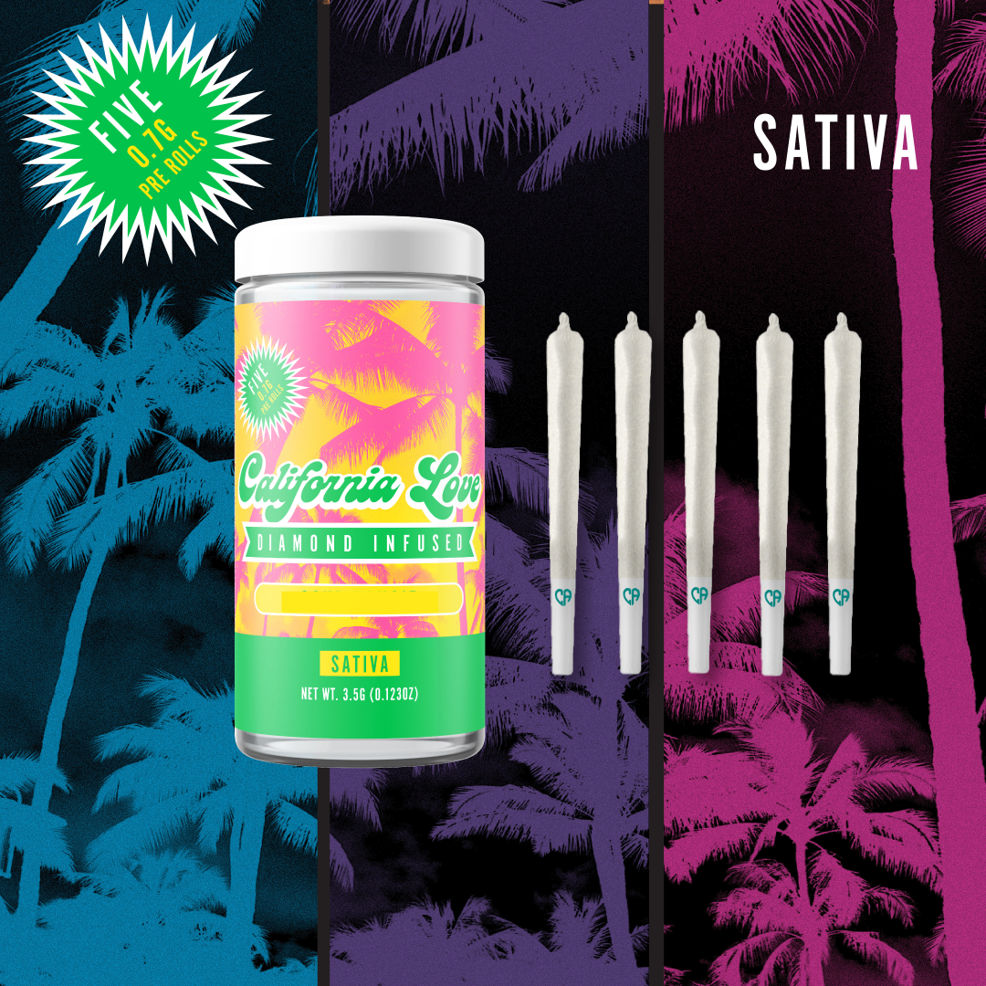 CA LOVE: ILLEMONATI INFUSED PRE-ROLLS - 3.5 g - 5 Pack