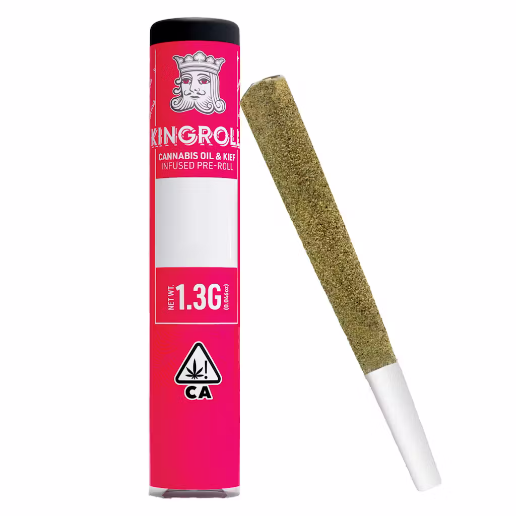 KINGROLL: SUPER SILVER HAZE X GREEN CRACK INFUSED 1.3G