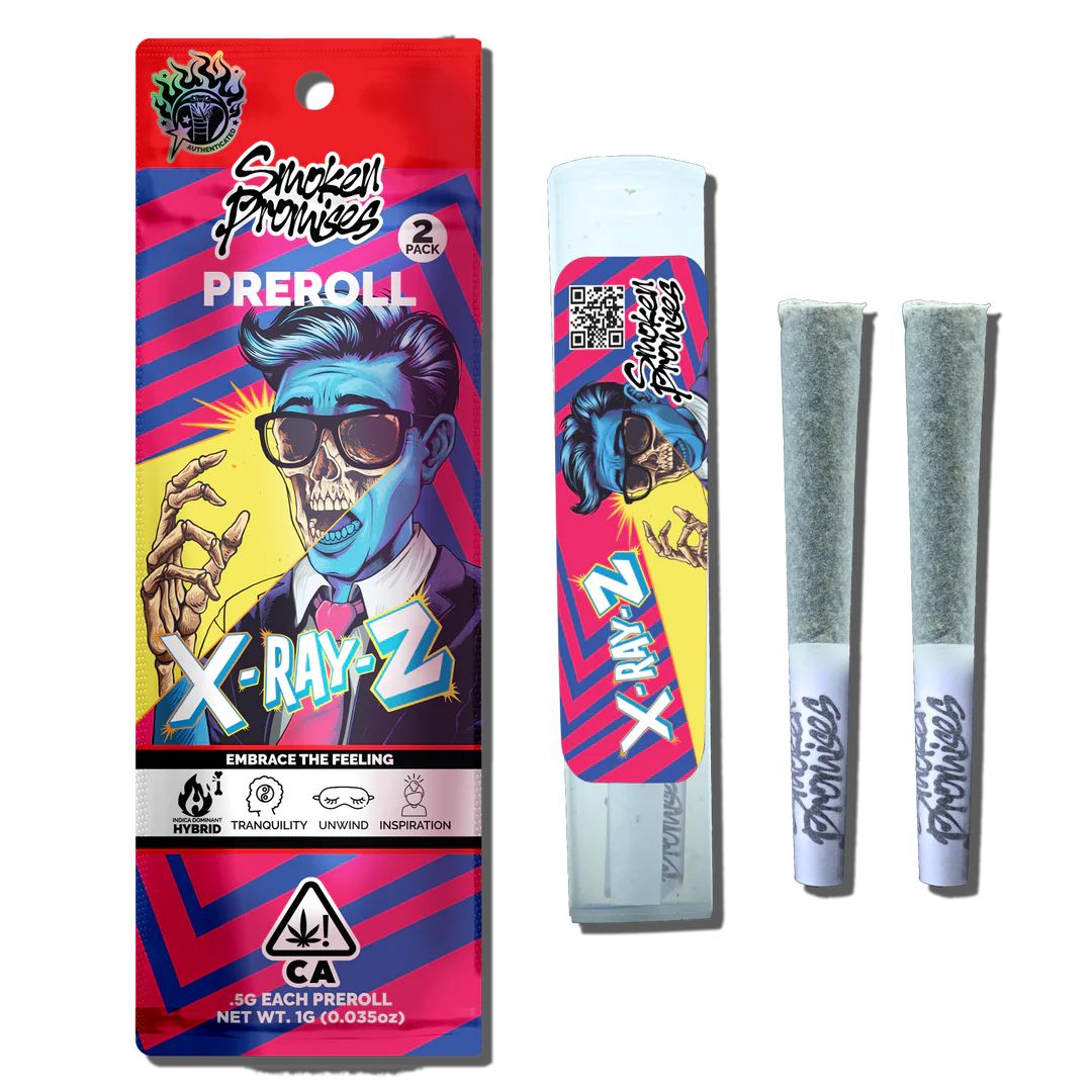 SMOKEN PROMISES: X-RAY-Z 2PK PREROLLS