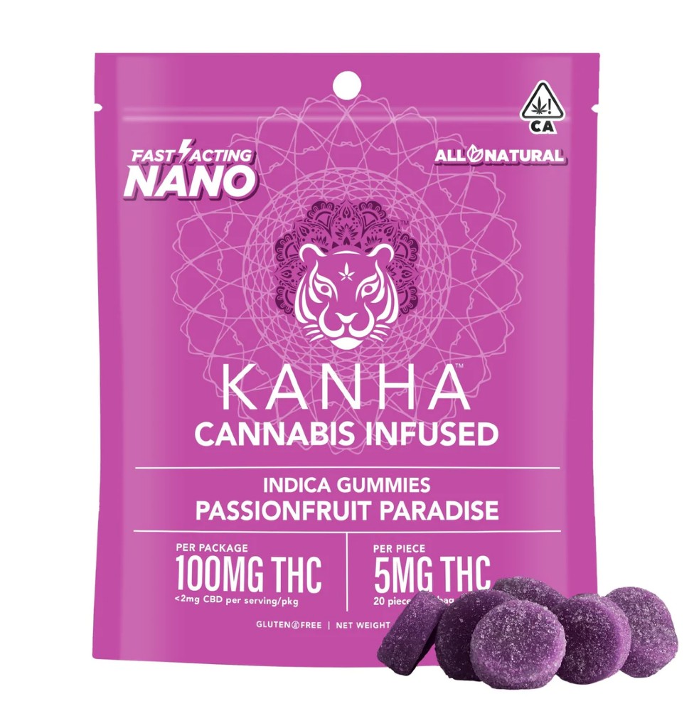 KANHA: NANO PASSIONFRUIT INDICA 100MG