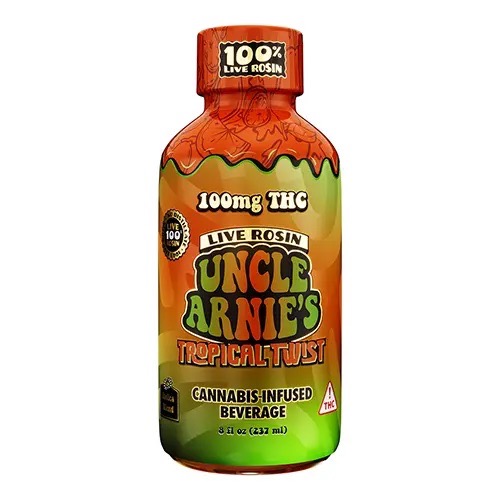 UNCLE ARNIE'S: TROPICAL TWIST LIVE RESIN 100MG 8OZ