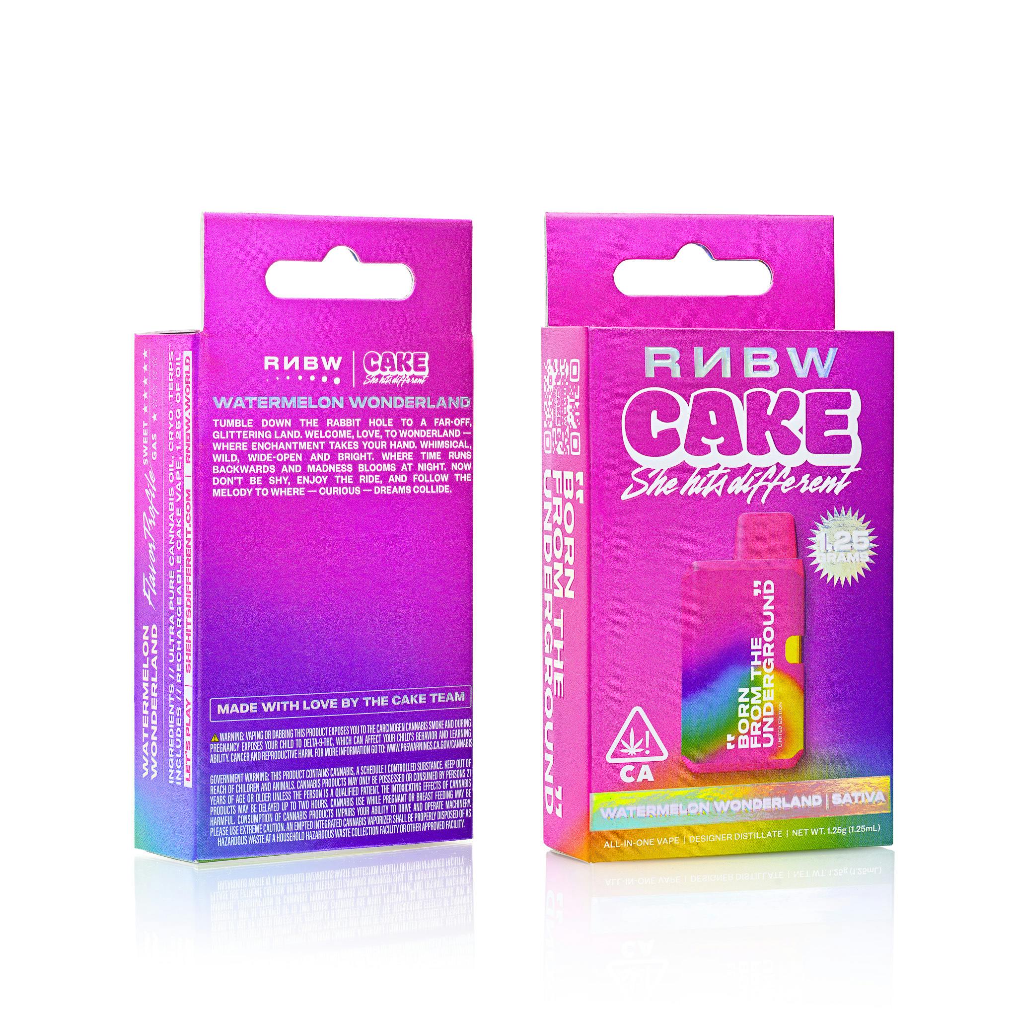 RNBW CAKE: WATERMELON WONDERLAND AIO - 1.25 g