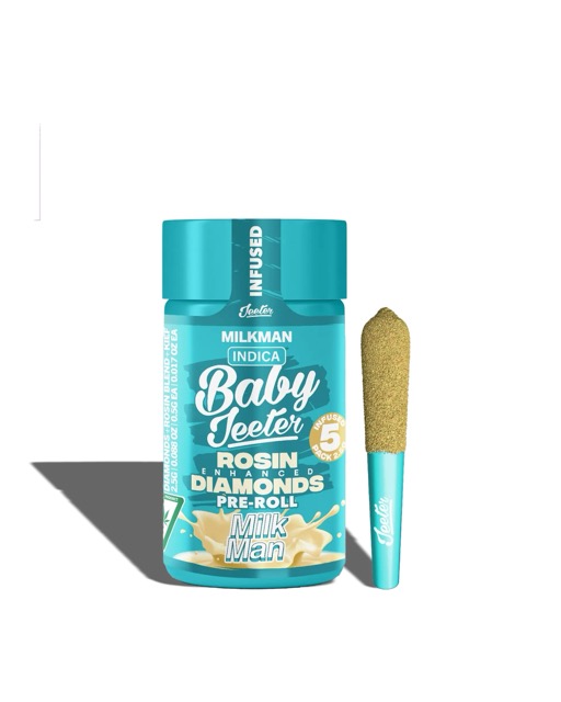 JEETER: MILK MAN 2.5G INFUSED PRE-ROLL 5PK - 2.5 g