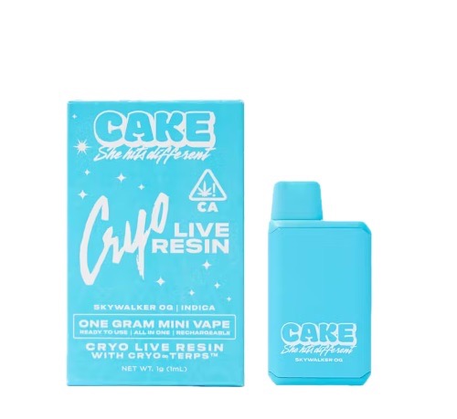 CAKE: SKYWALKER OG 1G LIVE RESIN ALL-IN-ONE POD
