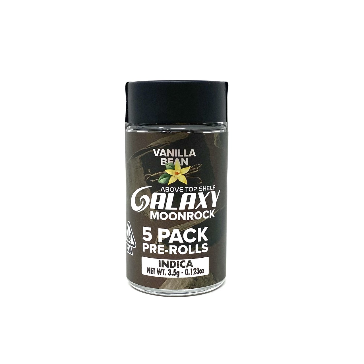 GALAXY: VANILLA BEAN MOONROCK PRE-ROLLS - 3.5 g - 5 Pack
