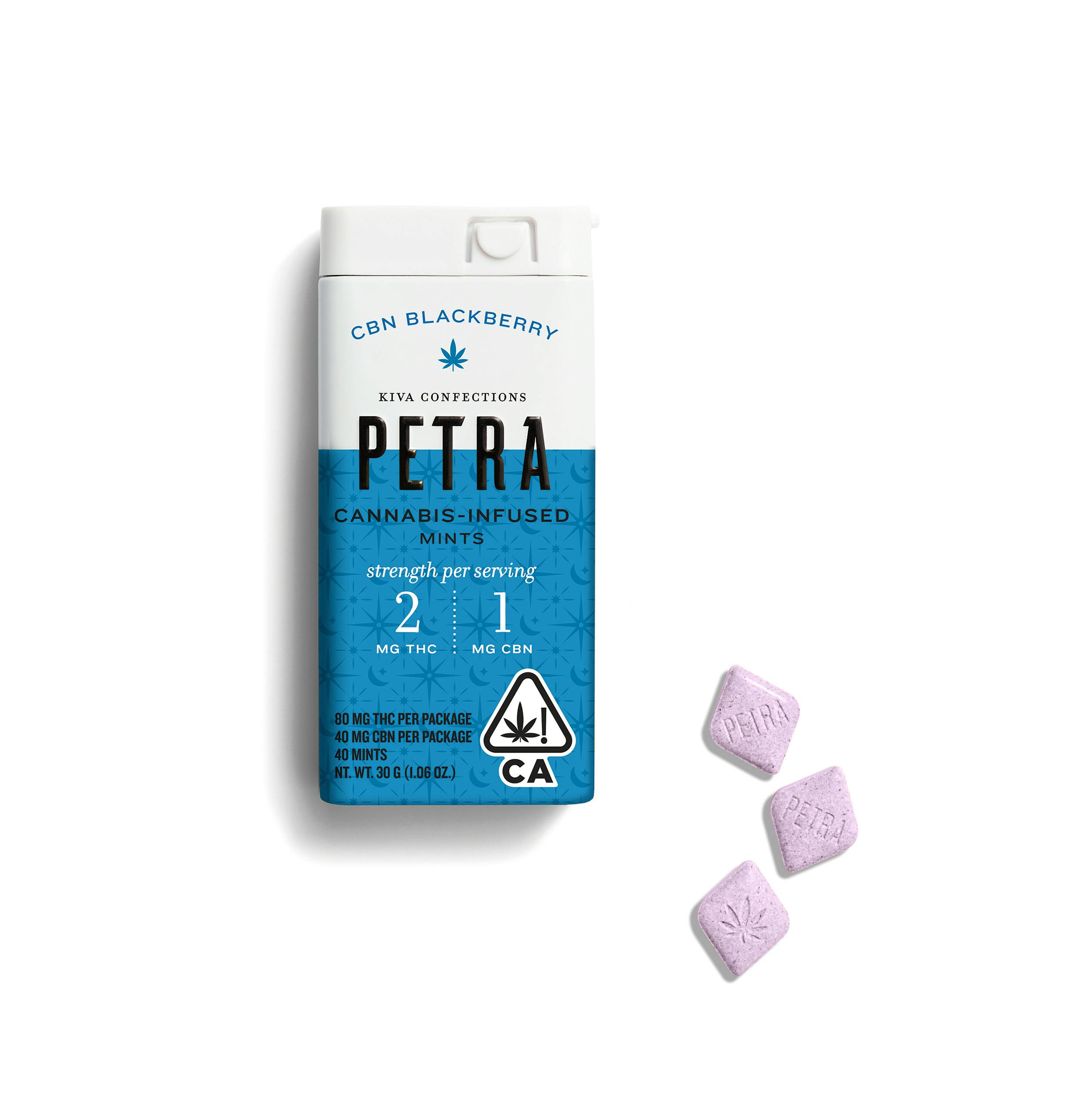 PETRA MINTS: BLACKBERRY CBN 40PK