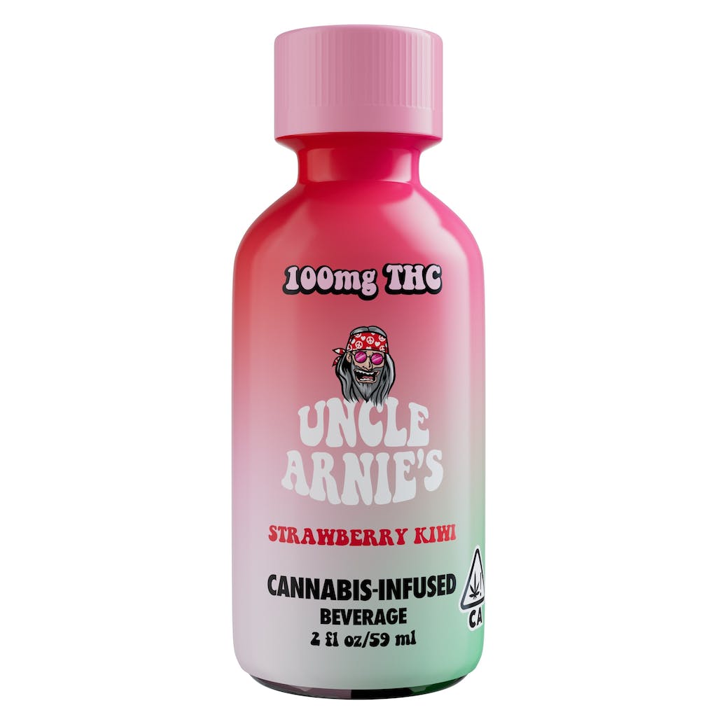 UNCLE ARNIE'S: STRAWBERRY KIWI 100MG 2OZ