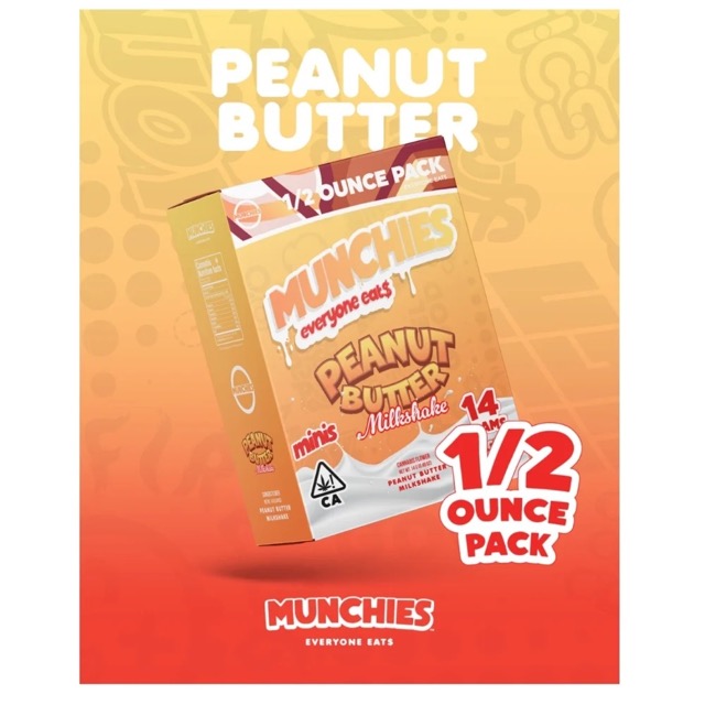 MUNCHIES: PEANUT BUTTER MILKSHAKE MINIS 14G - 14 g