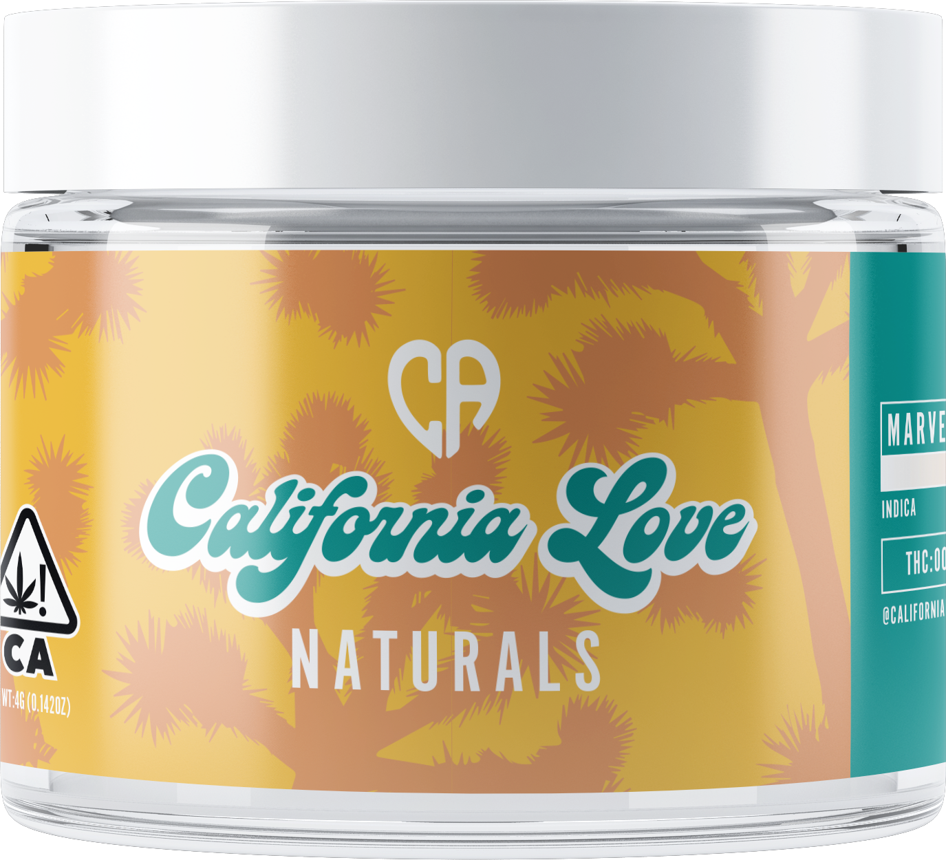 CA LOVE: KUSH MINTS NATURALS - 3.5 g - 1/8oz in Venice