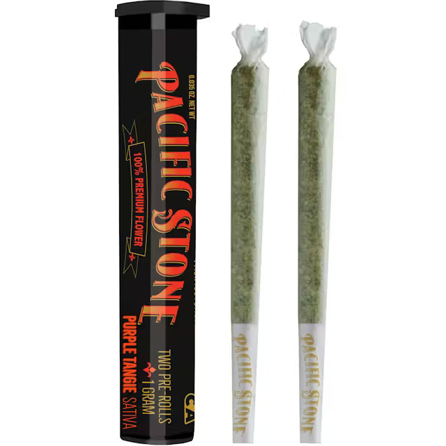 PACIFIC STONE: PURPLE TANGIE 2PK PREROLLS 1G - 1 g