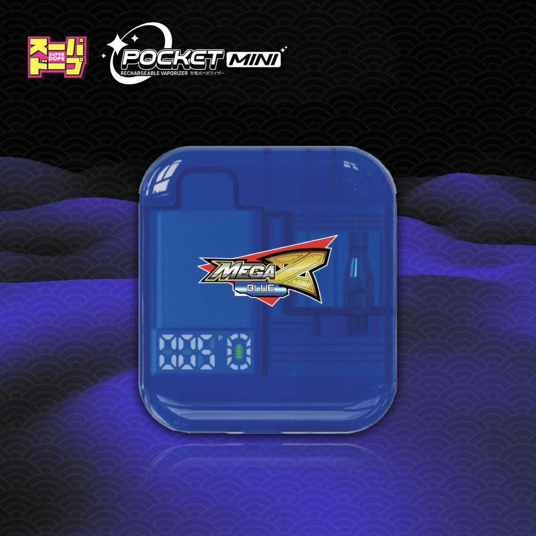 SUPER DOPE: MEGA Z BLUE 1G POCKET MINI AIO LIVE RESIN - 1 g - 1 g