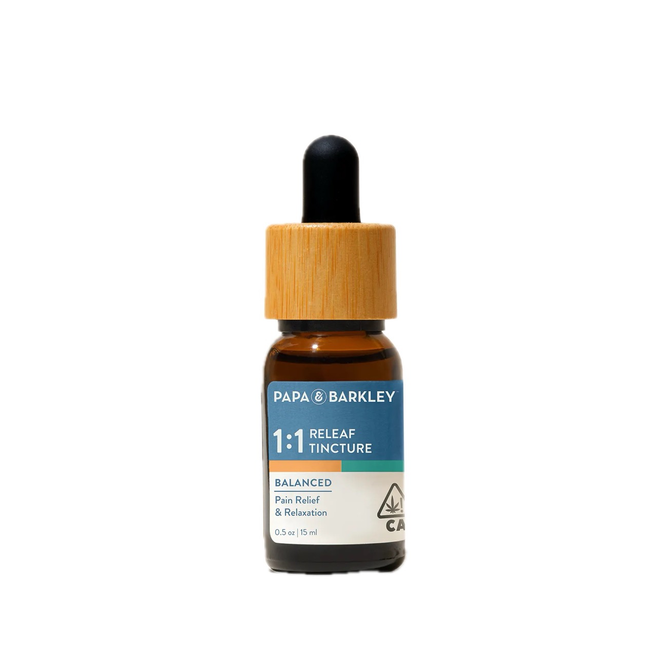 PAPA & BARKLEY: 1:1 CBD:THC RELEAF TINCTURE 15ML