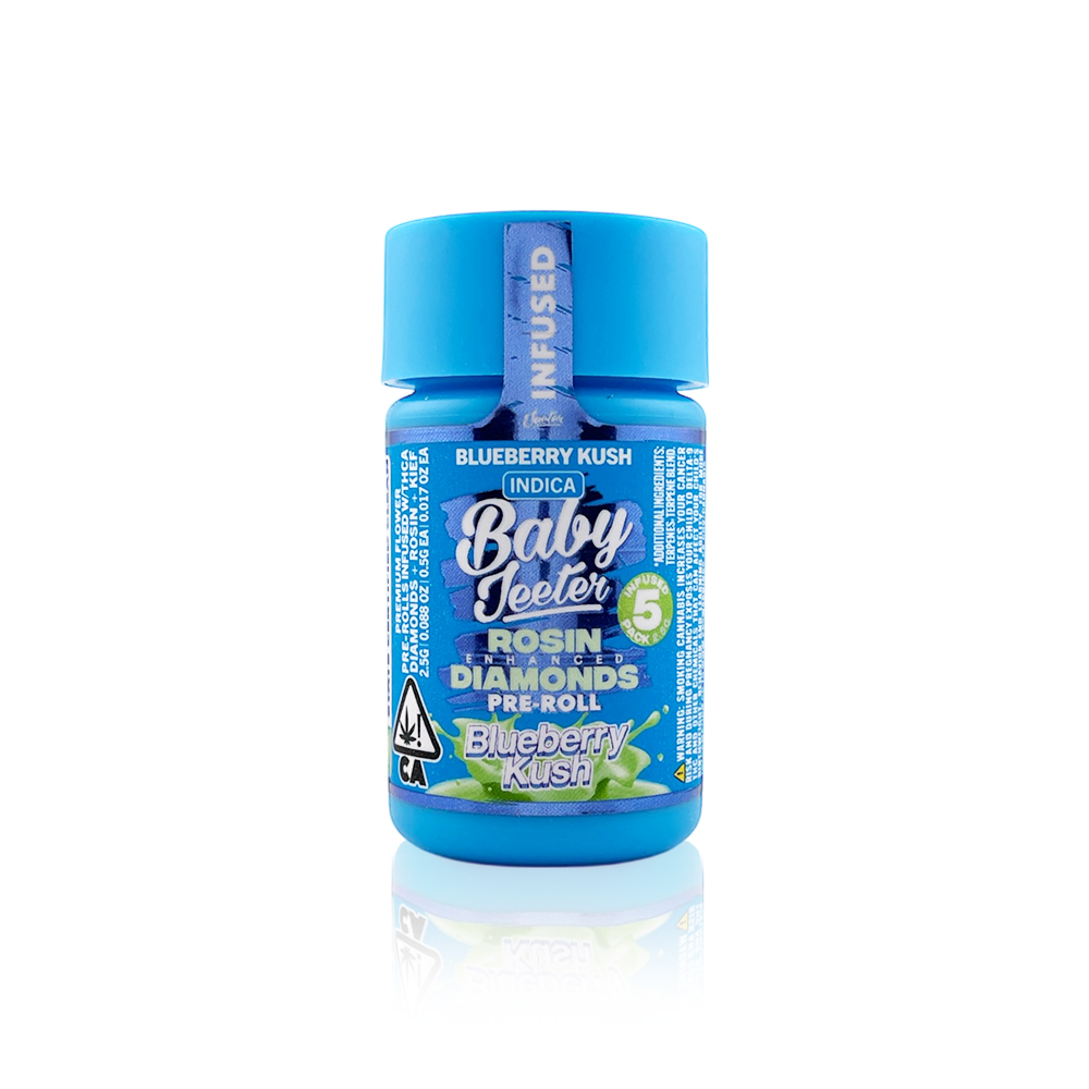 JEETER: BABY BLUEBERRY KUSH 2.5G INFUSED 5PK - 2.5 g - 5 Pack
