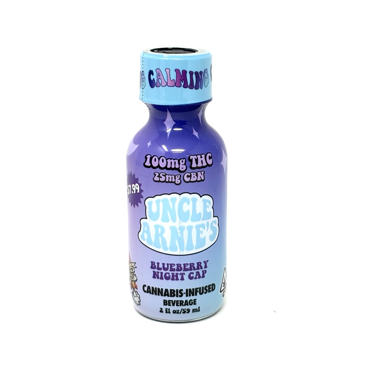 UNCLE ARNIE'S: BLUEBERRY NIGHT CAP SHOT 4:1 (THC:CBN)