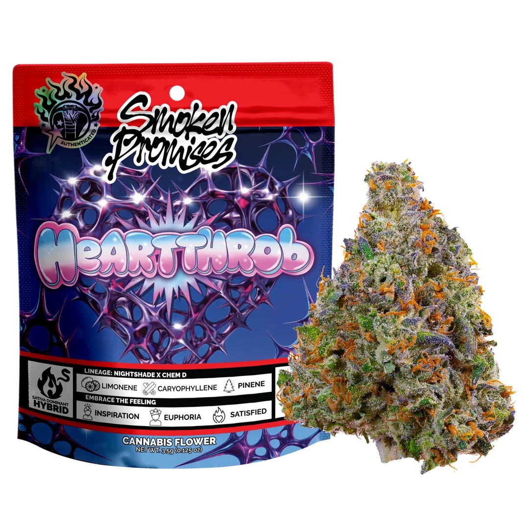SMOKEN PROMISES: HEARTTHROB - 3.5 g