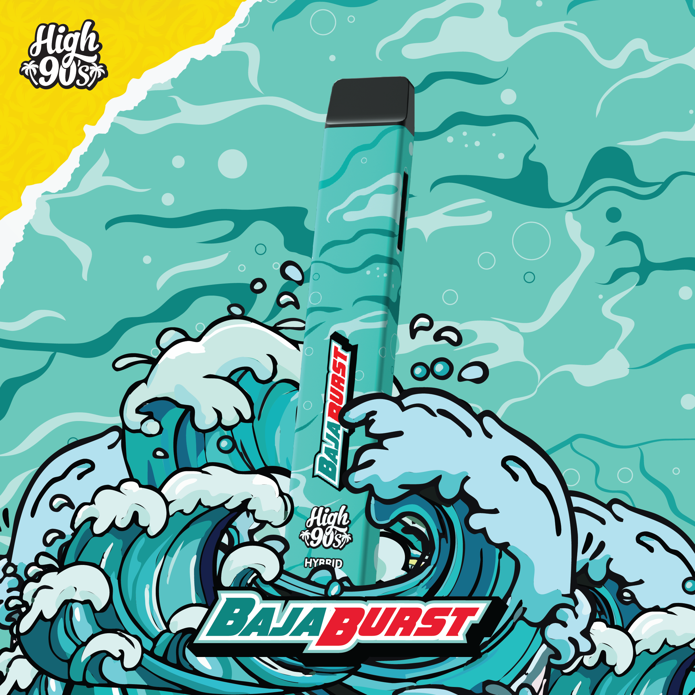 HIGH 90'S: BAJA BURST ALL-IN-ONE - 1 g
