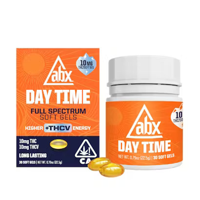 ABX: DAYTIME 1:1 THC:THCV FULL SPECTRUM SOFTGELS - 100 mg - 10 Pack