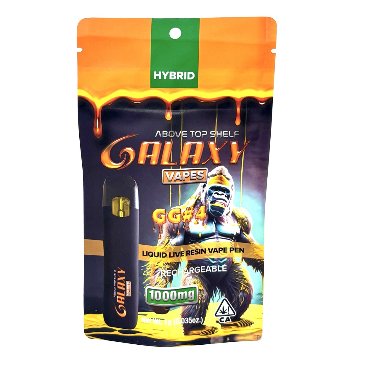 GALAXY: GG#4 1G LIVE RESIN ALL-IN-ONE