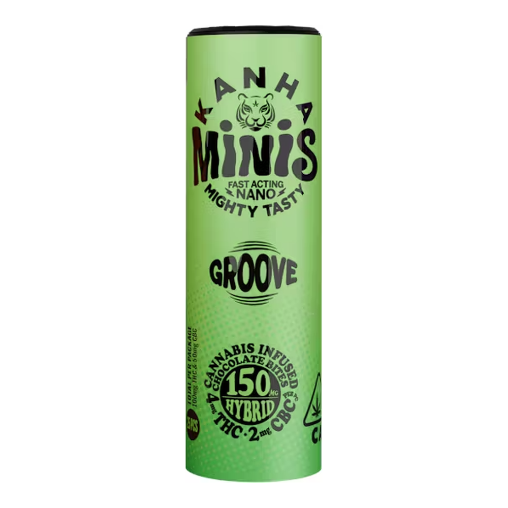 KANHA PROMO: GROOVE CBC MINI CHOCALATE BITES - 150 mg - 25 Pack