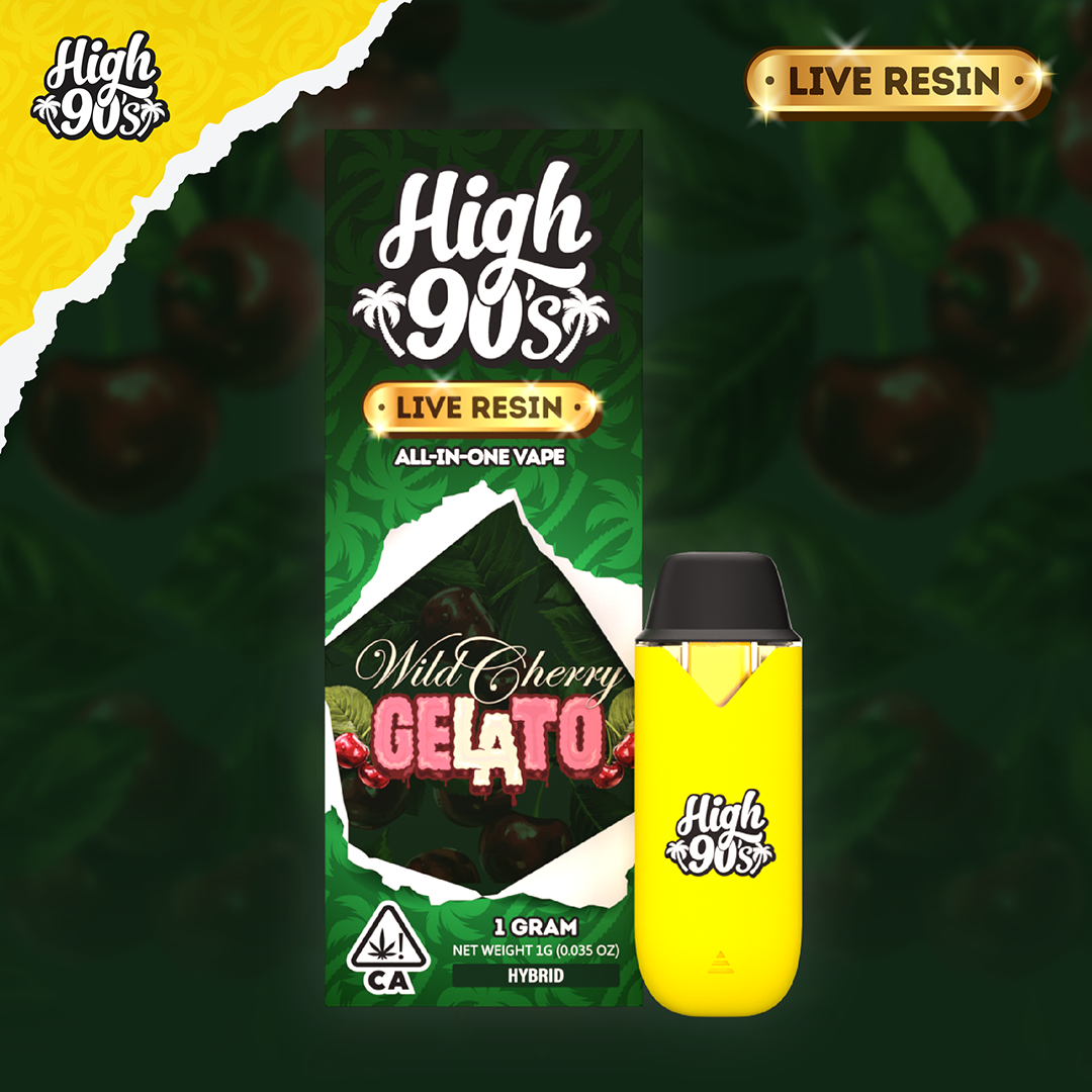 HIGH 90'S: WILD CHERRY GELATO ALL-IN-ONE - 1 g