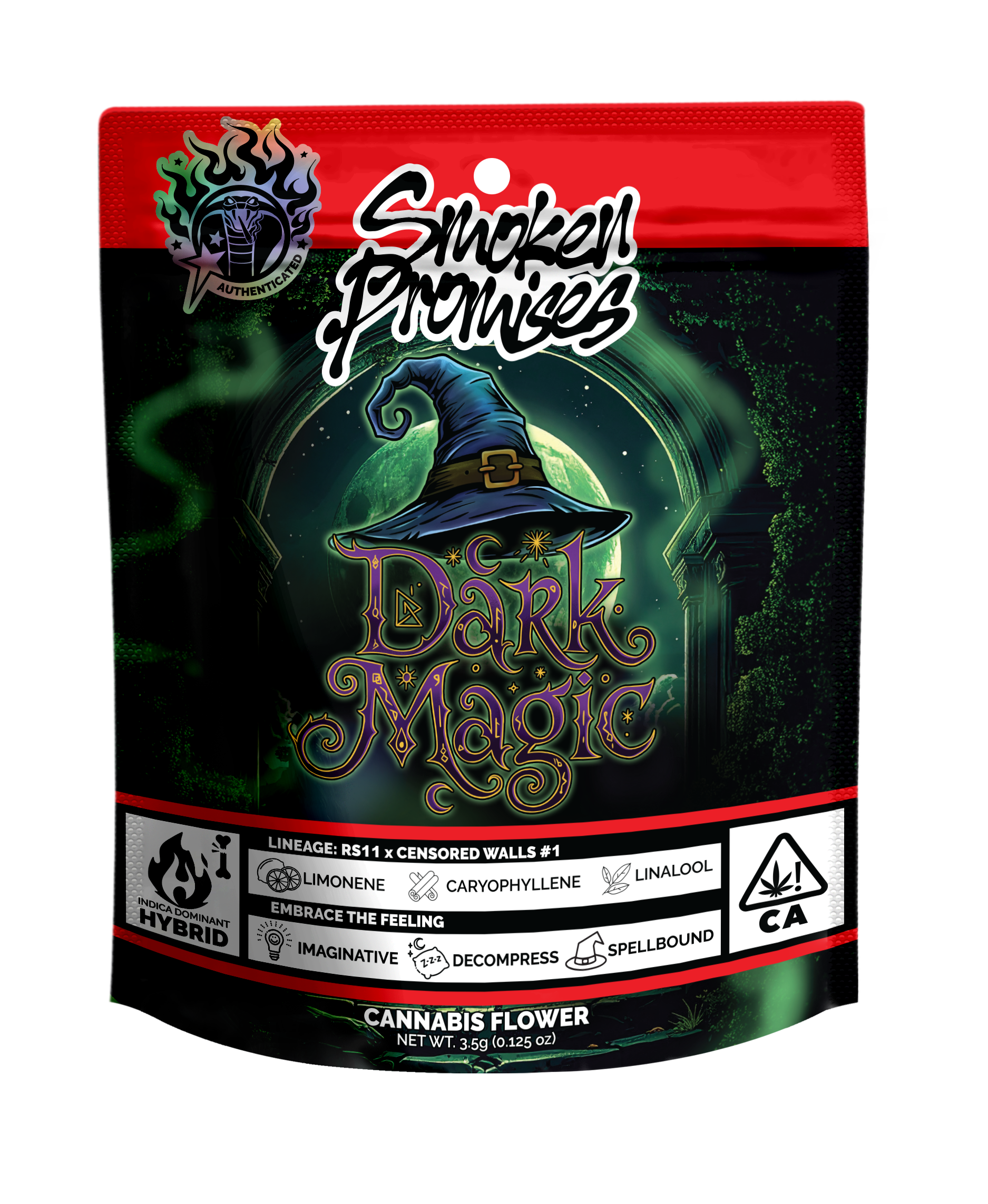 SMOKEN PROMISES: DARK MAGIC - 3.5 g