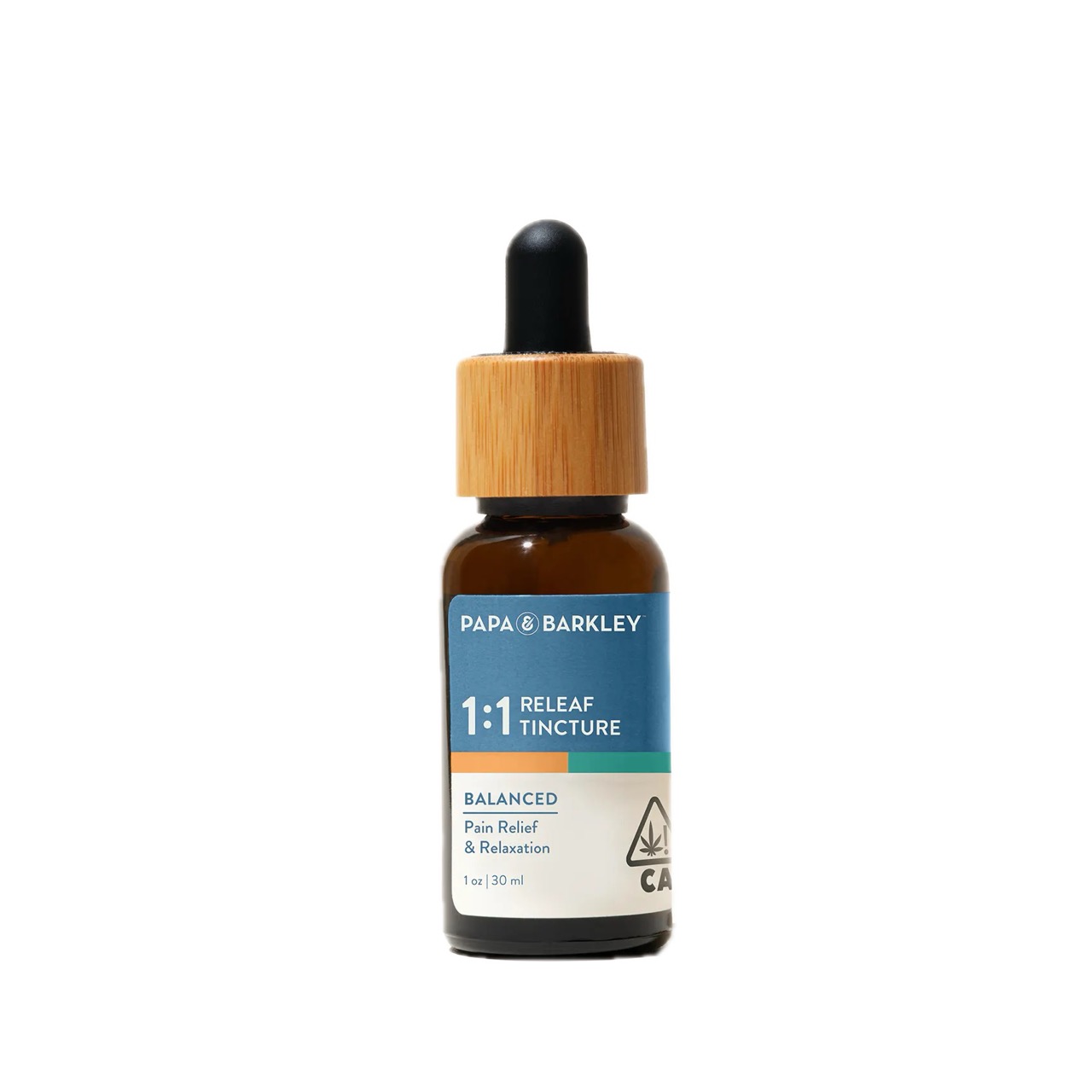 PAPA & BARKLEY: 1:1 CBD:THC RELEAF TINCTURE 30ML