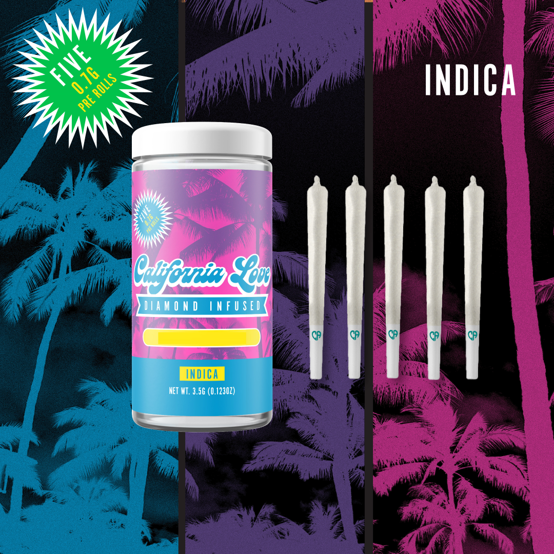 CA LOVE: MULE FUEL INFUSED PRE-ROLLS - 3.5 g - 5 Pack