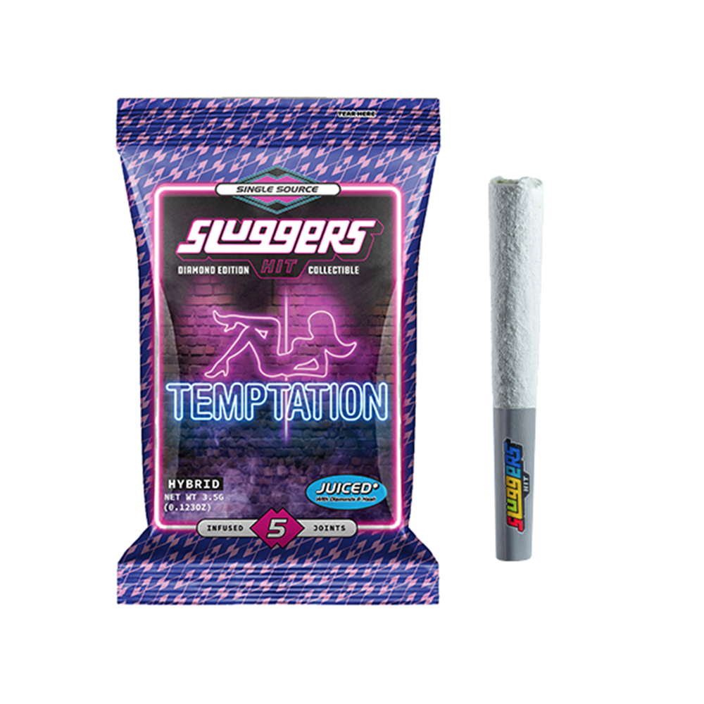 SLUGGERS: TEMPTATION 3.5G INFUSED PRE-ROLL 5PK