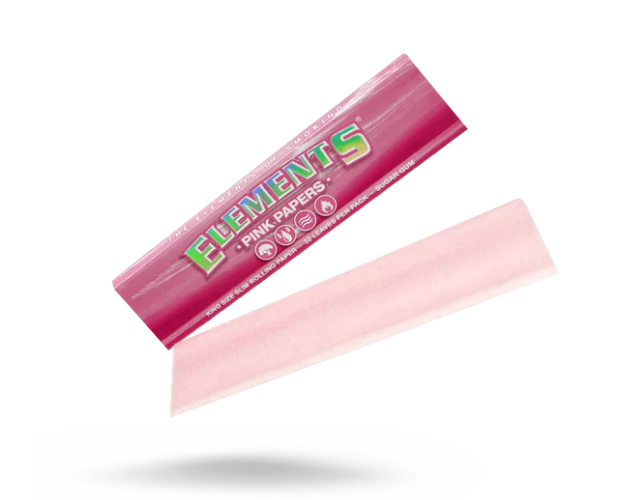 ELEMENTS 1 1/4 PINK ROLLING PAPERS