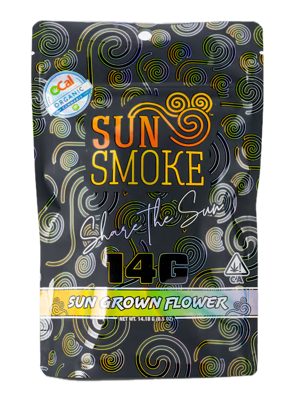 SUNSMOKE: HONEY GOLD OG FLOWER - 14 g