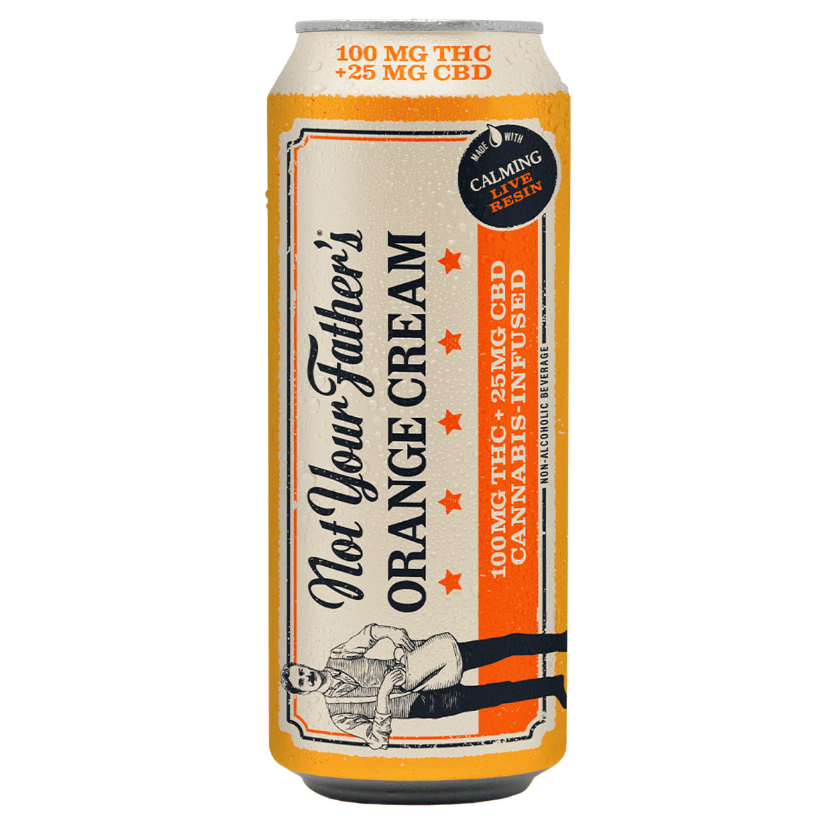 NOT YOUR FATHER'S: ORANGE CREAM 4:1 THC:CBD BEVERAGE - 100 mg