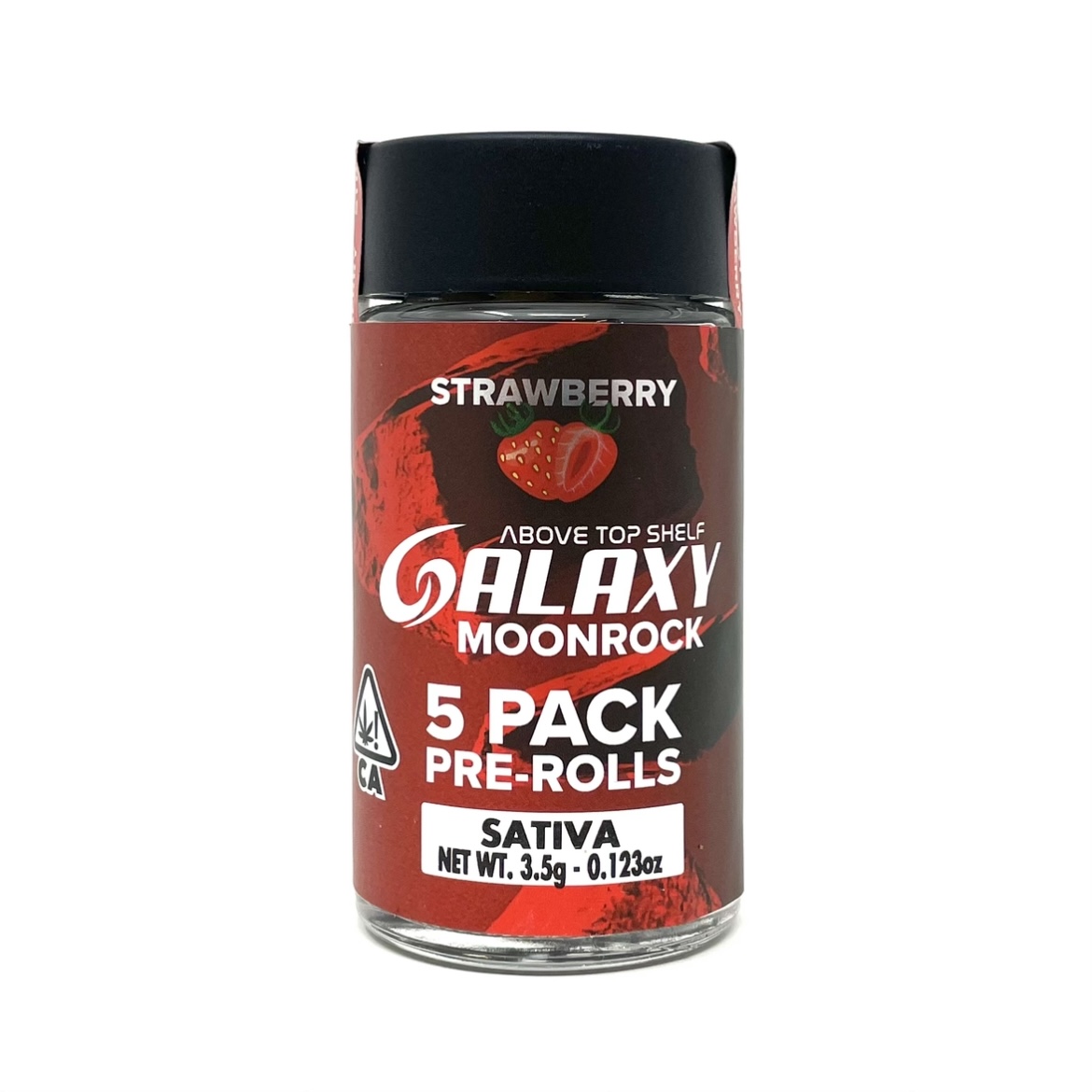 GALAXY: STRAWBERRY MOONROCK 3.5G PRE-ROLL 5PK